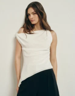 Sheer Drape Top