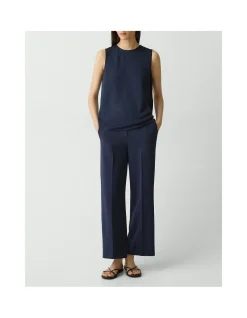 Shell Tank Top in Silk Georgette