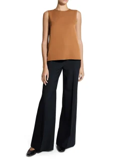 Shell Tank Top in Silk Georgette