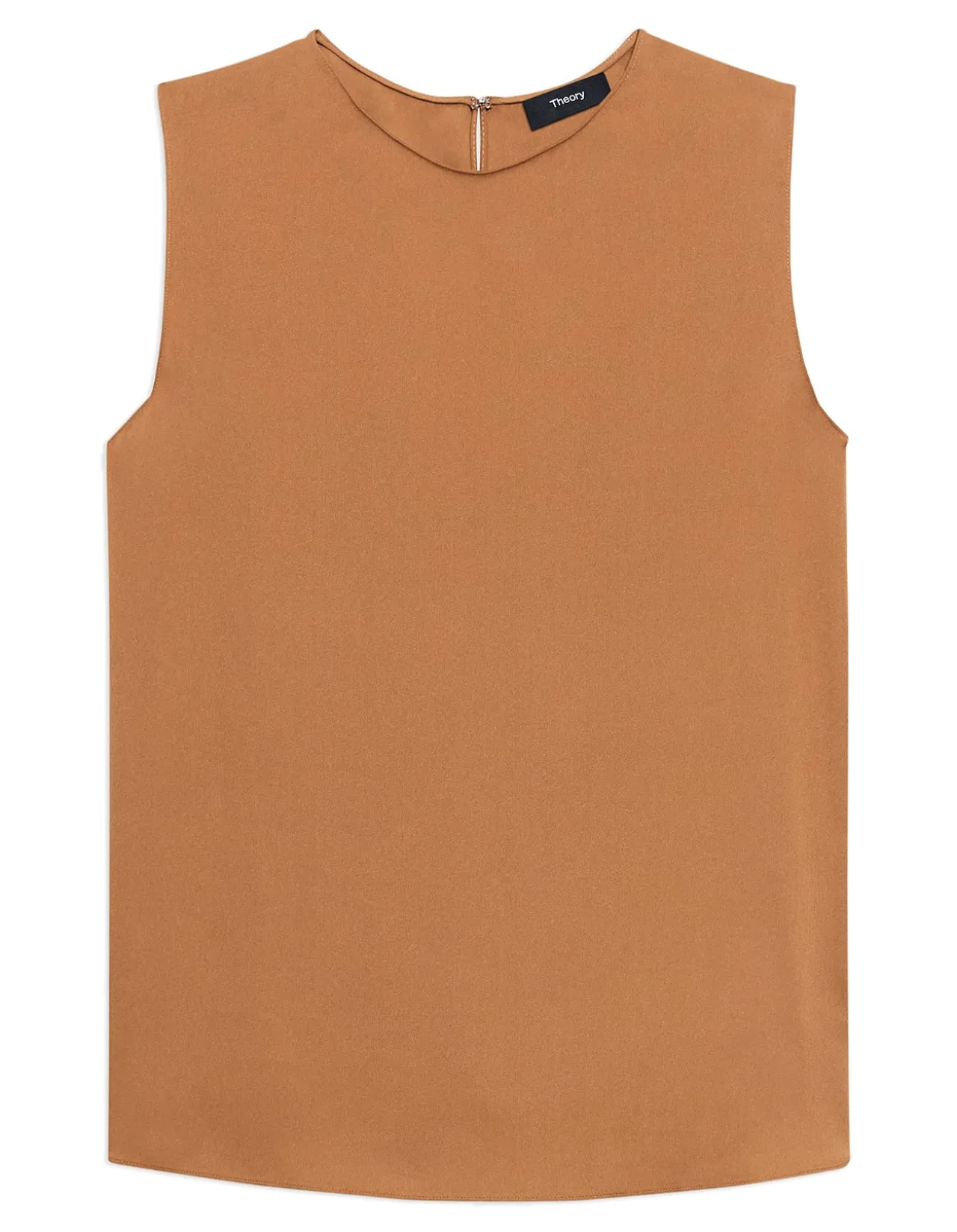 Shell Tank Top in Silk Georgette