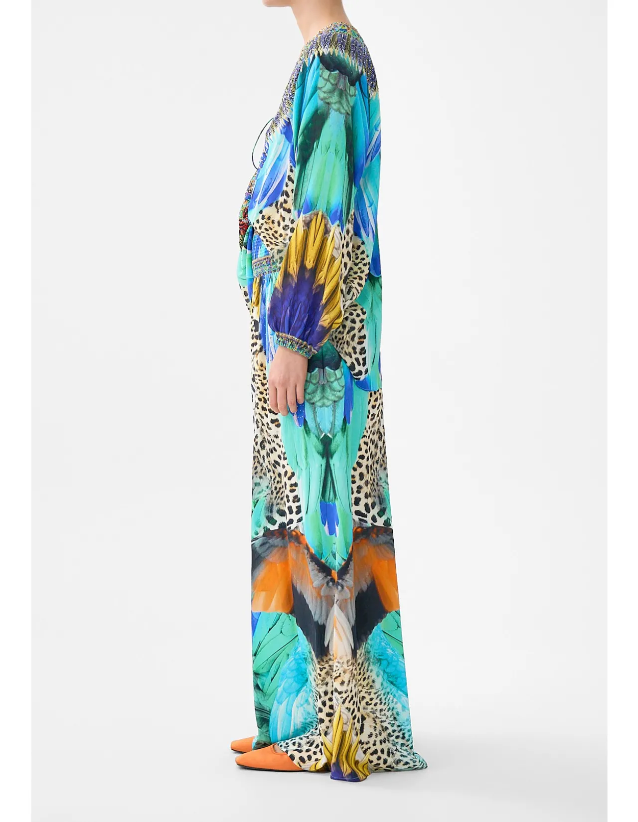 SHIRRED WAIST PANT