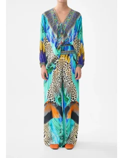 SHIRRED WAIST PANT