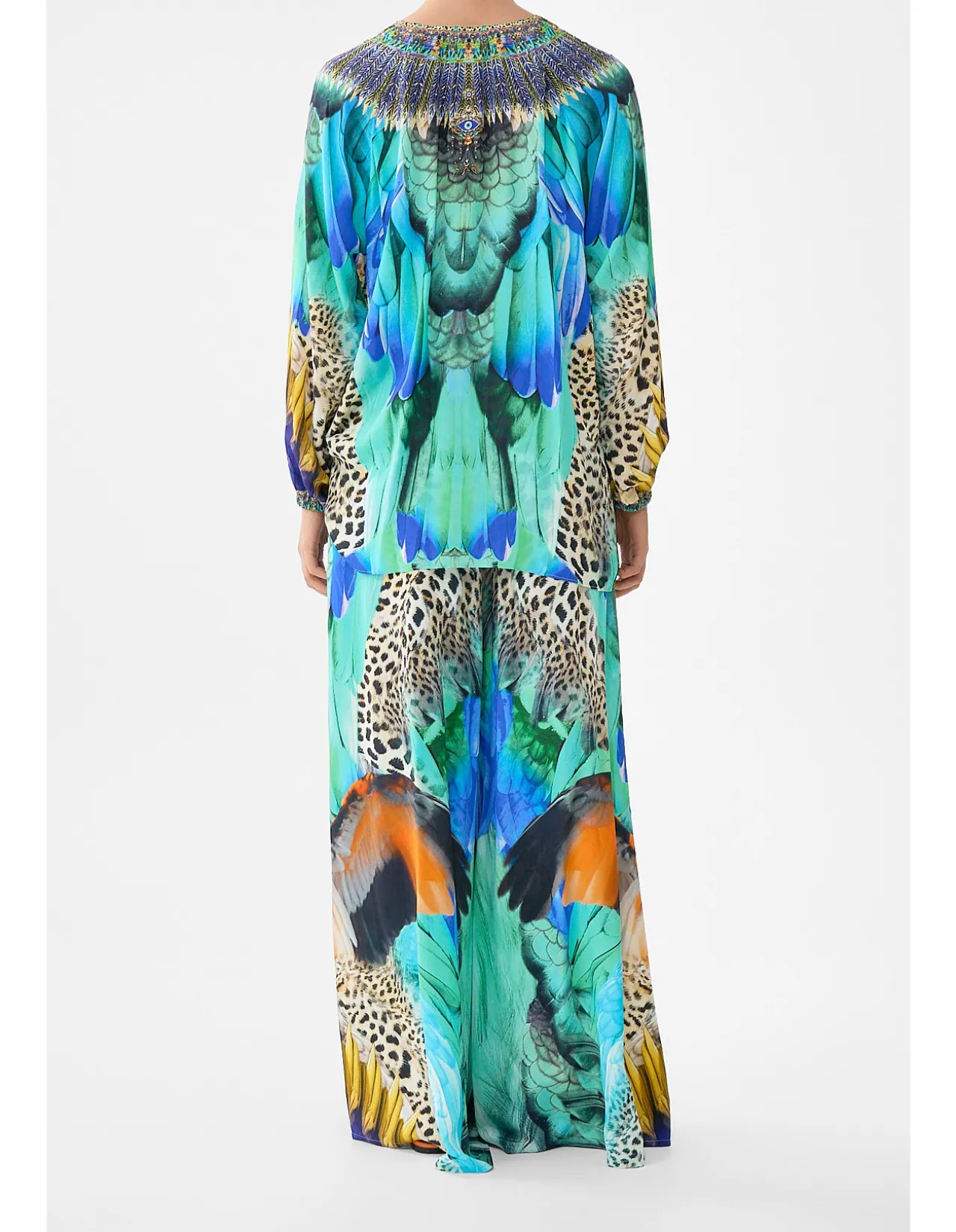 SHIRRED WAIST PANT