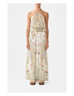 SHIRRED WAIST PANT