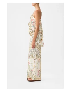 SHIRRED WAIST PANT