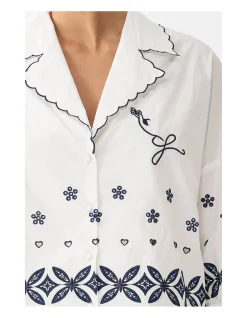 SHIRT WITH GATHERED CUFF