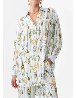 SHIRT TUNIC WITH SIDE BUTTONS