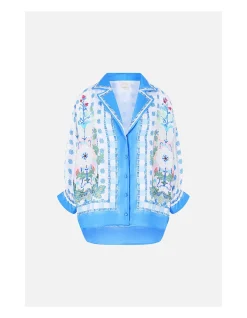 SHIRT WITH GATHERED CUFF