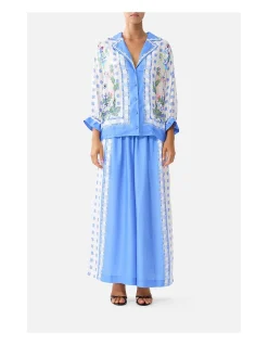 SHIRT WITH GATHERED CUFF