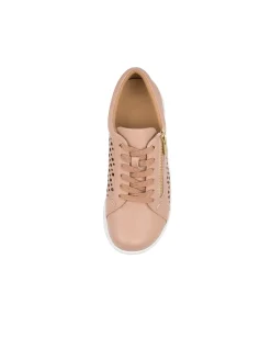 Shovo XF Blush Leather Sneakers