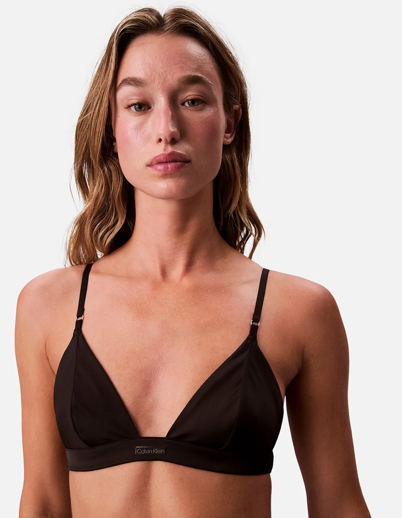 SIGNATURE SATIN UNLINED TRIANGLE