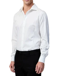 SIGNATURE TAILORED TWILL SHIRT