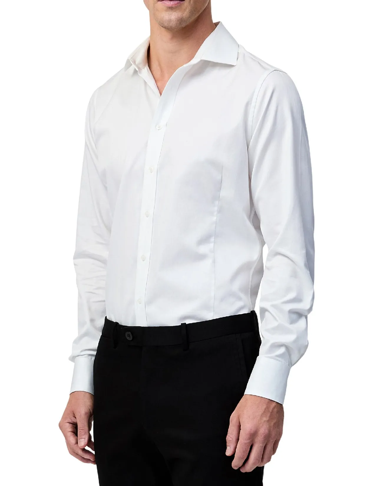 SIGNATURE TAILORED TWILL SHIRT
