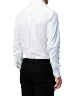 SIGNATURE TAILORED TWILL SHIRT