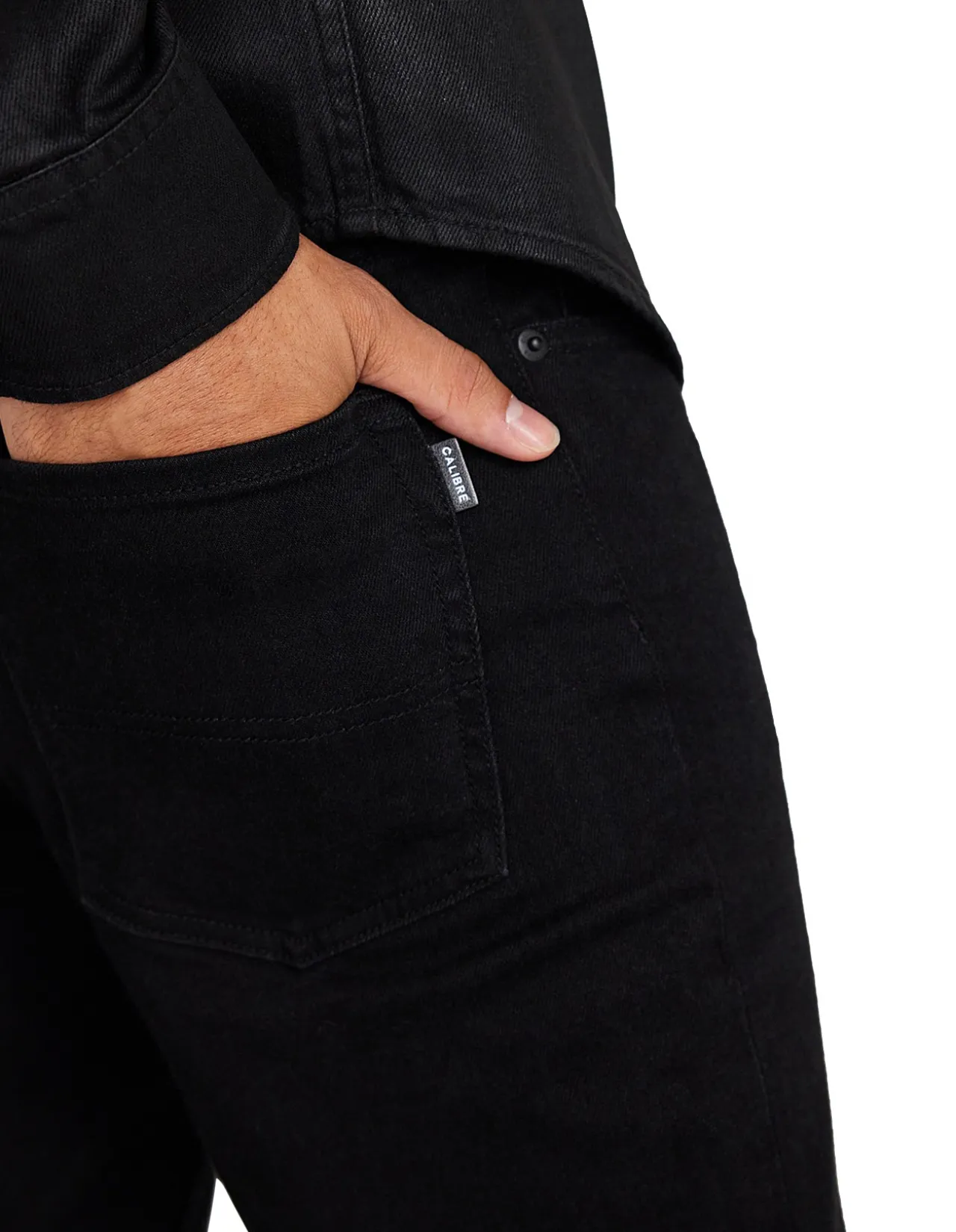 Skinny Fit Compact Stretch Denim Jeans