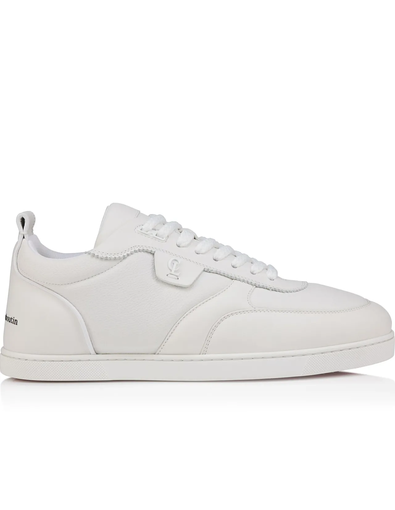 SK VI FLAT LEATHER PETIT GRAIN WHITE
