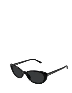 SL822 BLACK CAT-EYE SUNGLASSES