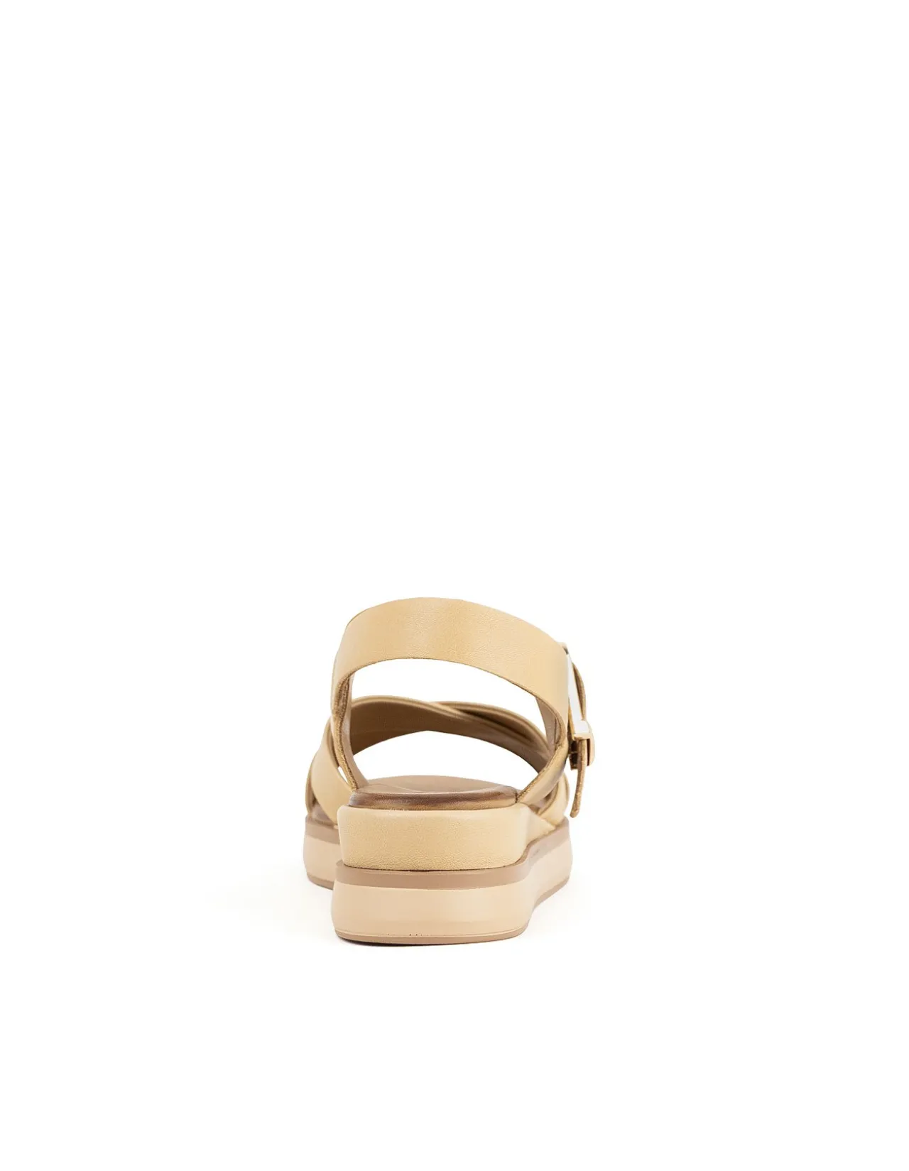 SLAIN CROSSOVER SANDAL WITH BUCKLE ON UNIT