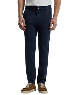 SLIM COTTON LYOCELL PANTS