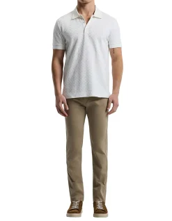 SLIM COTTON LYOCELL PANTS
