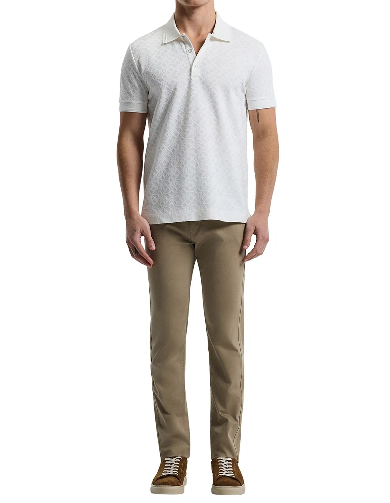 SLIM COTTON LYOCELL PANTS