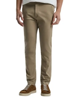 SLIM COTTON LYOCELL PANTS