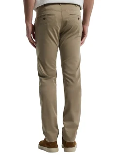 SLIM COTTON LYOCELL PANTS