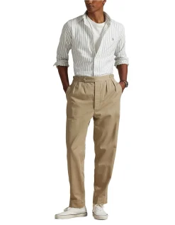 Slim Fit Striped Oxford Shirt