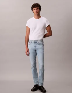 Slim Marbled Beacon Regen Stretch Slim Jeans