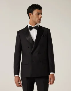 Slim Fit Double Breasted Tailored Jacket