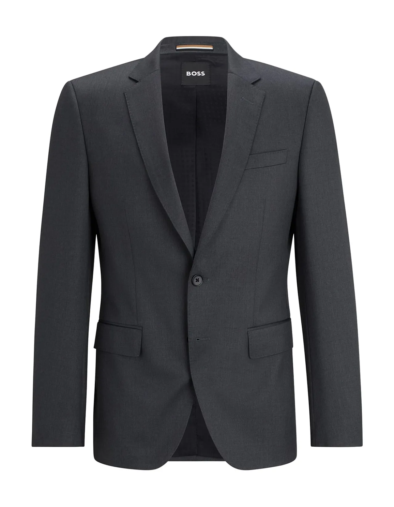 Slim-Fit Jacket in Virgin-Wool Serge