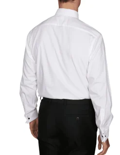 Slim Fit Marcella Peak Collar Stud Front Dinner Shirt