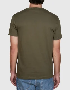 Slim Fit Shield V-Neck T-Shirt