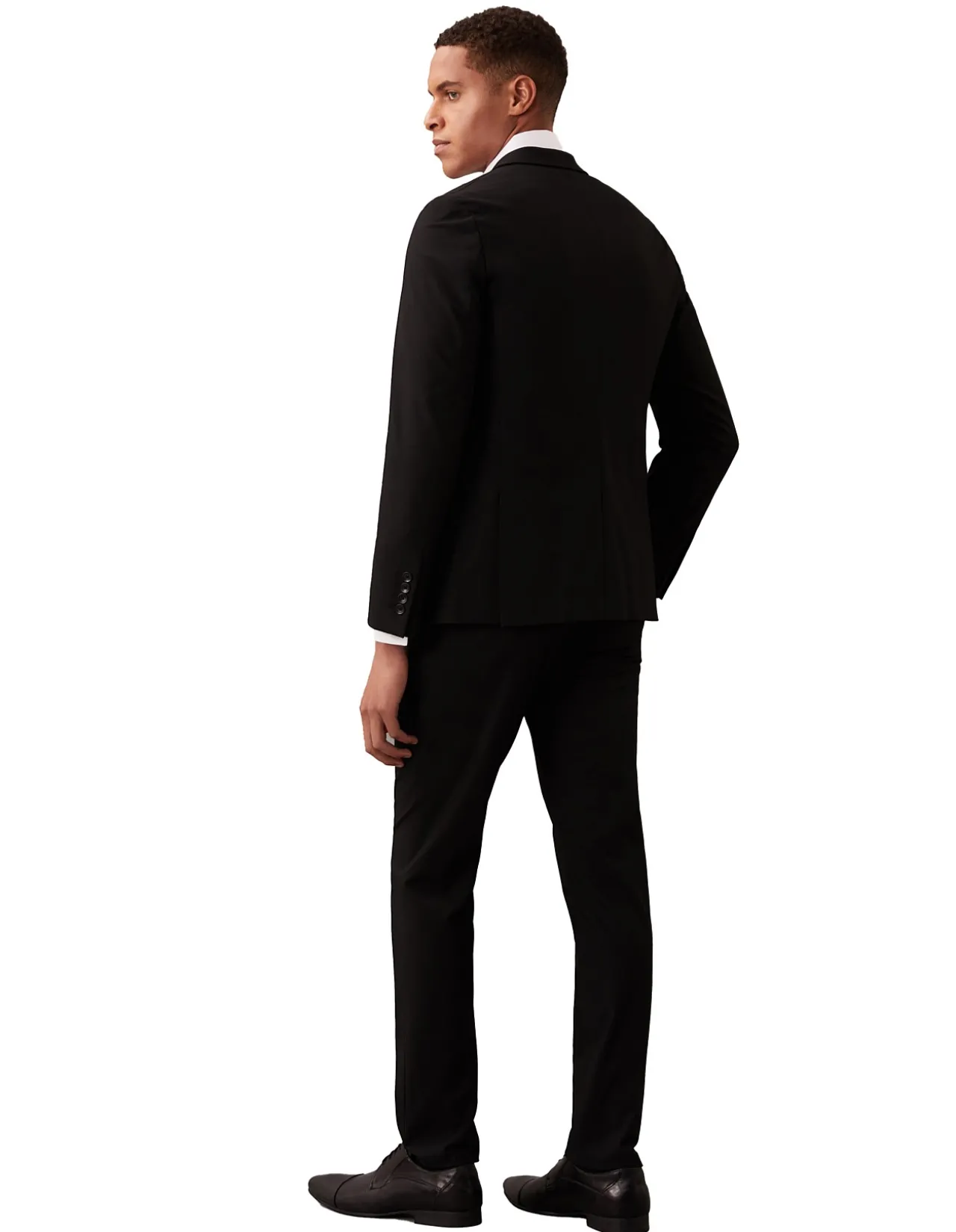 SLIM SUIT JACKET TRAVEL WOOL
