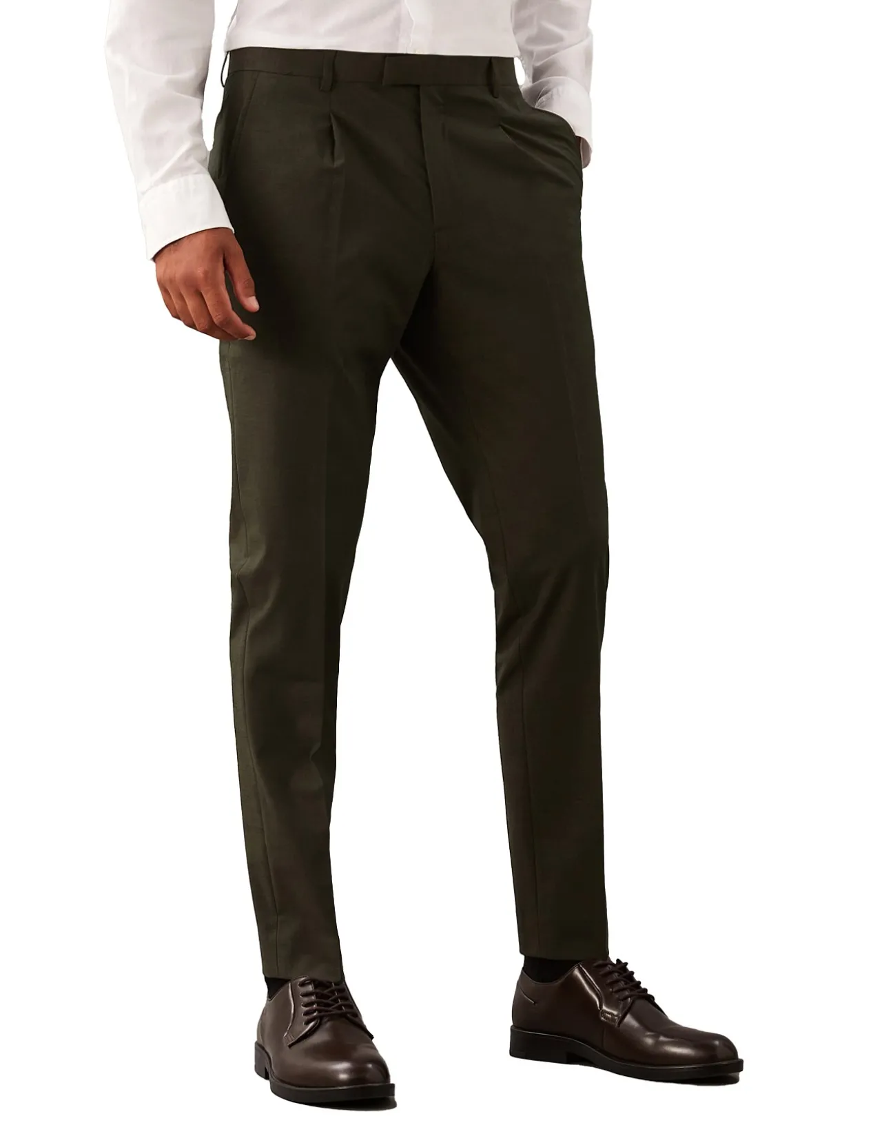 SLIM SUIT PANT PLAIN