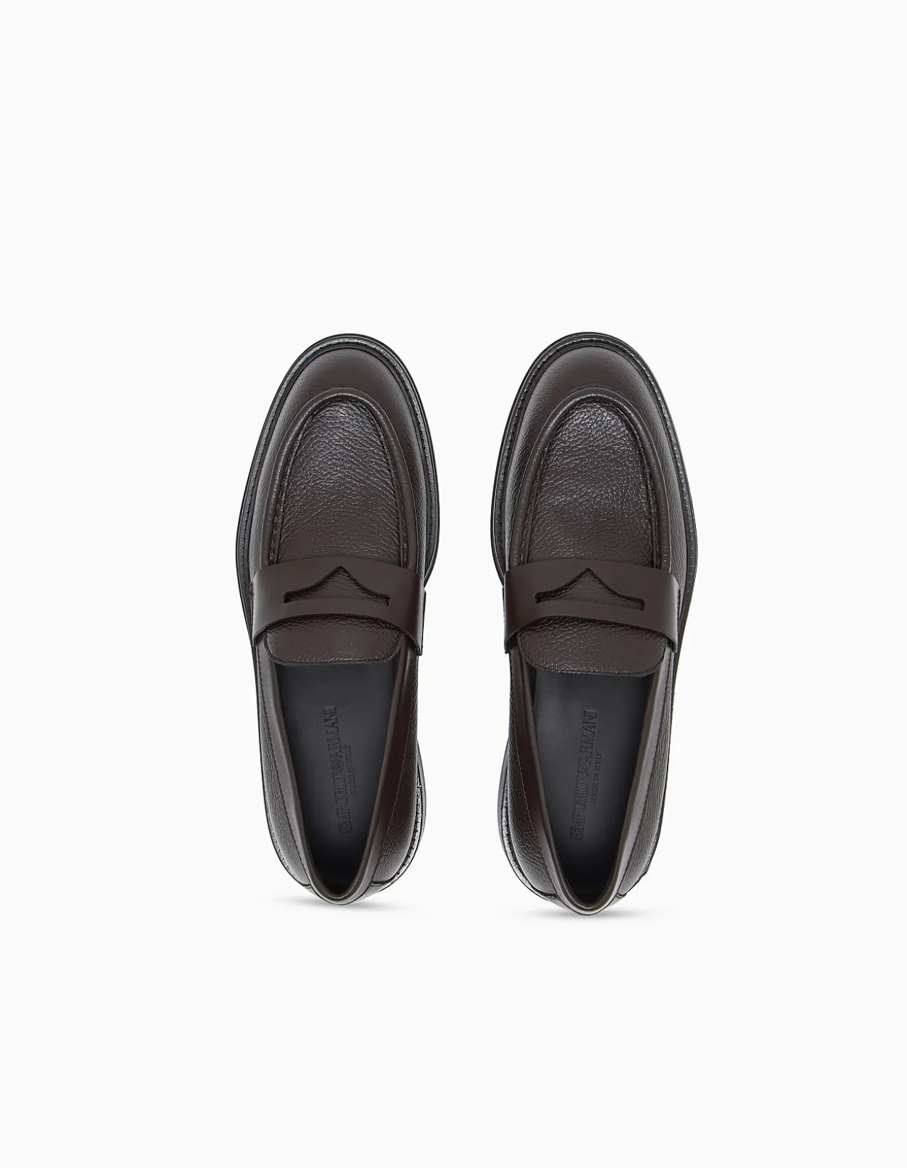 Slip-On Milano Loafer in Pebbled Leather