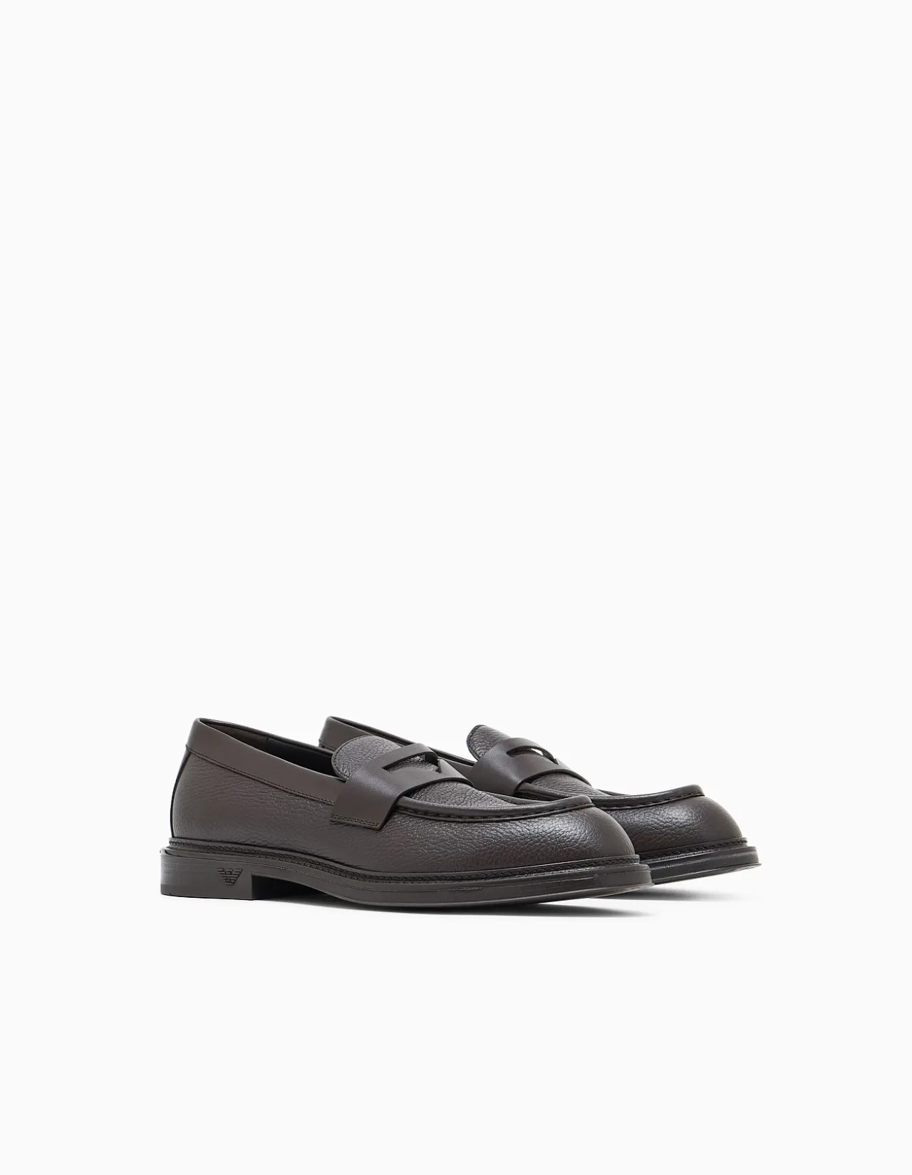 Slip-On Milano Loafer in Pebbled Leather