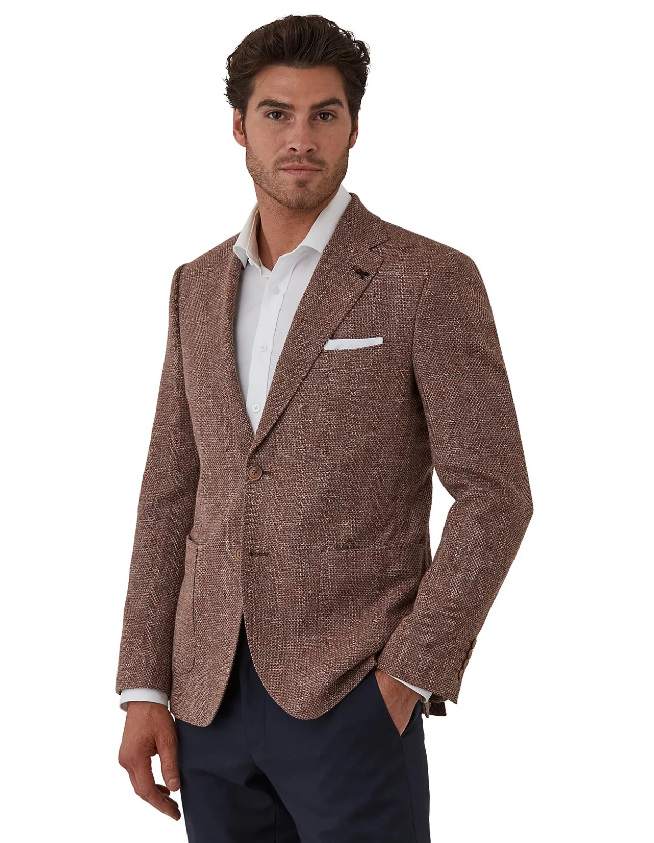 SLUB TWILL SPORTS JACKET