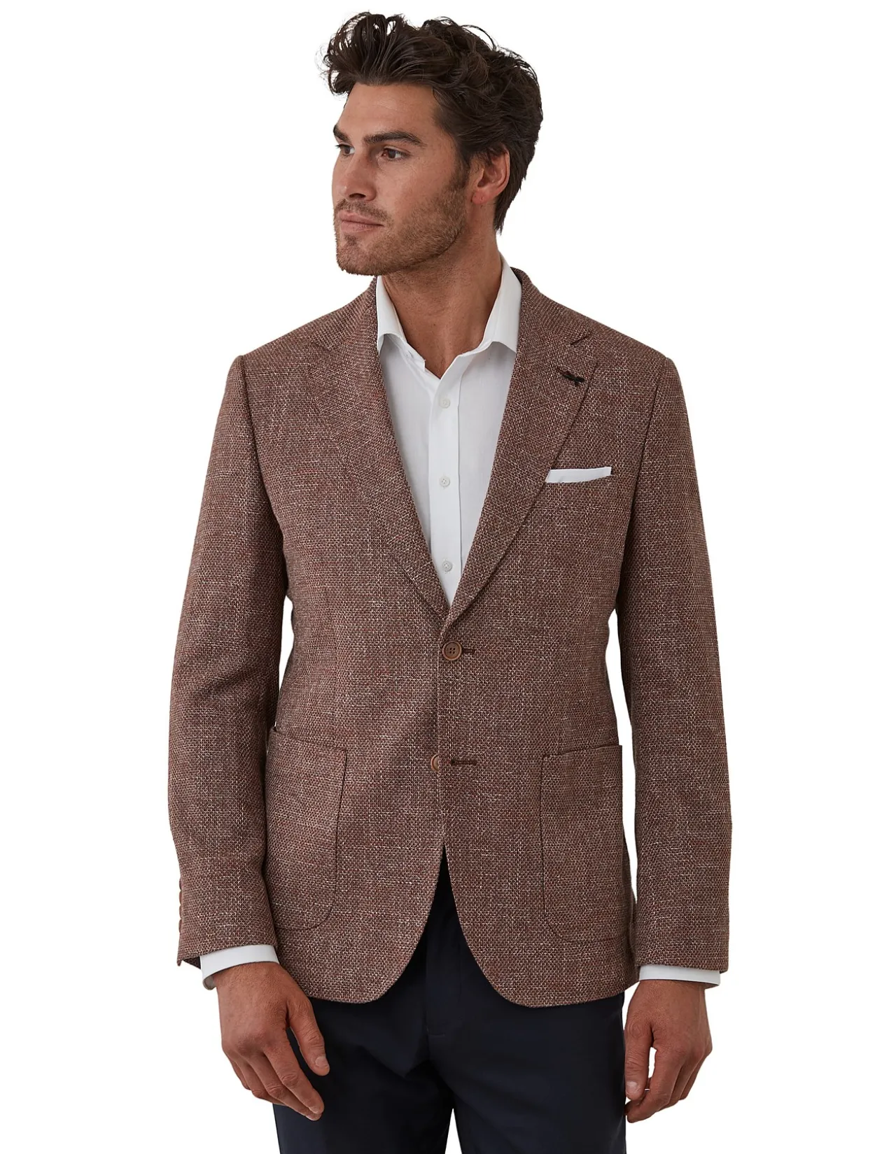 SLUB TWILL SPORTS JACKET