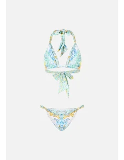 SOFT THICK TIE TRI BIKINI SET W TRIMS