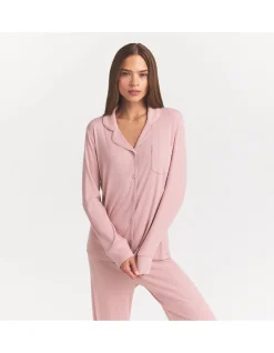 SOFT LOUNGE RIB SLEEP SET
