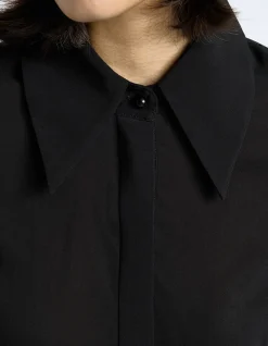SOFT VISCOSE RUCHED SHIRT