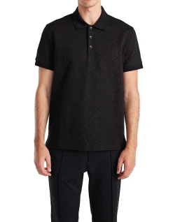 Solid Monogram Polo