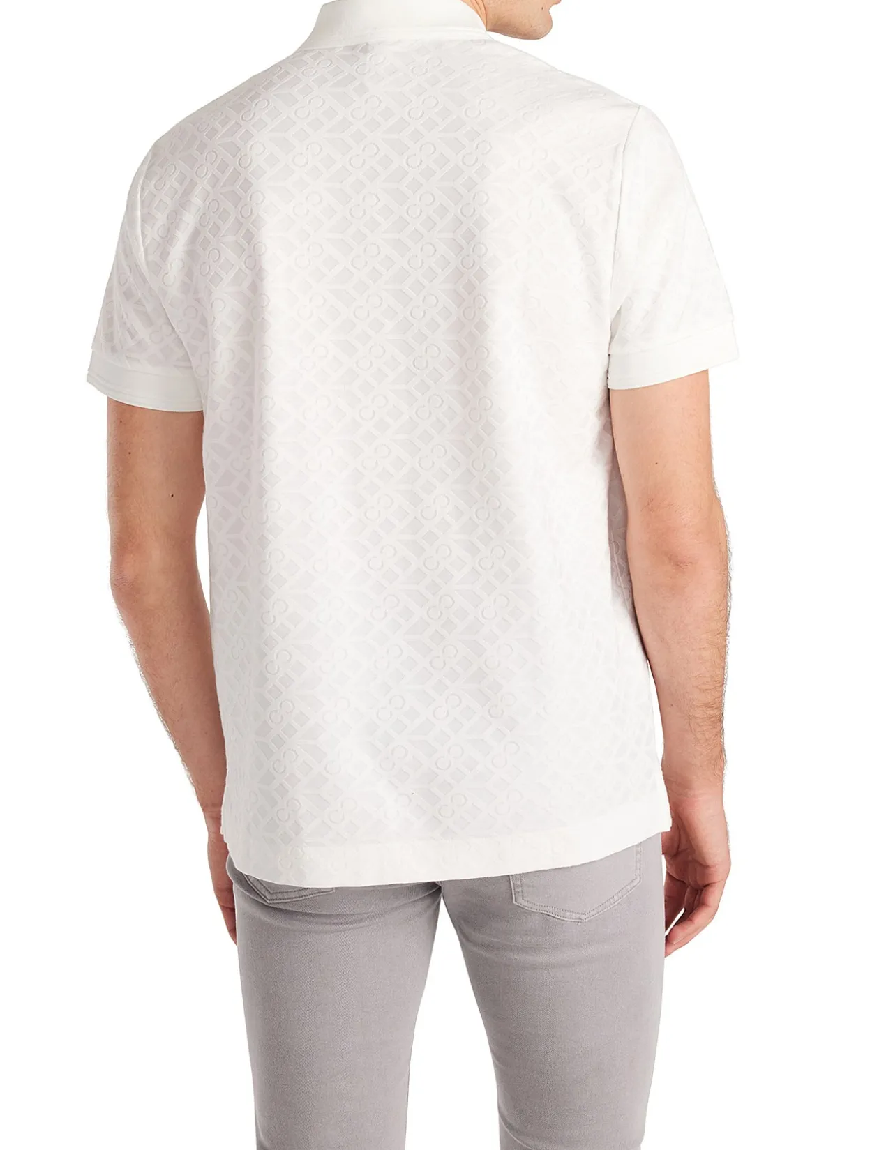 Solid Monogram Polo