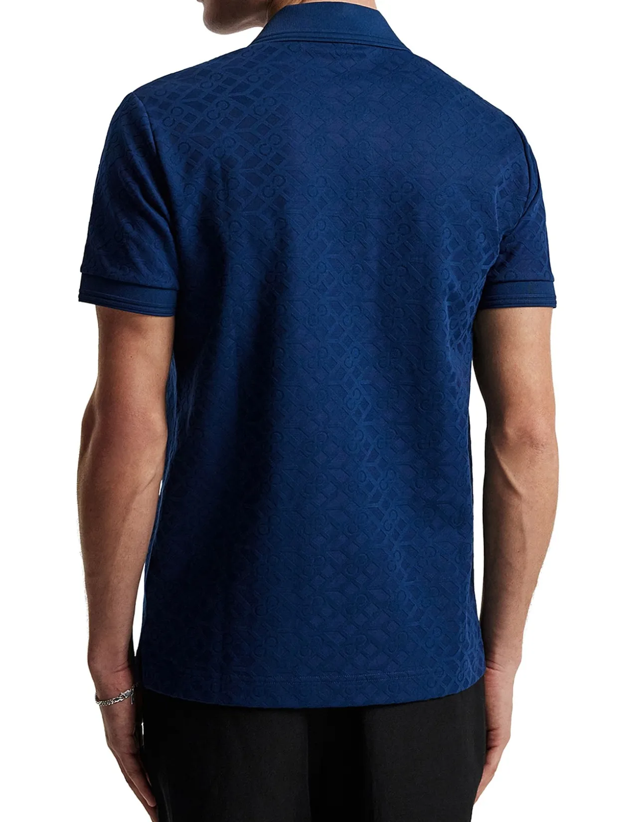 Solid Monogram Polo