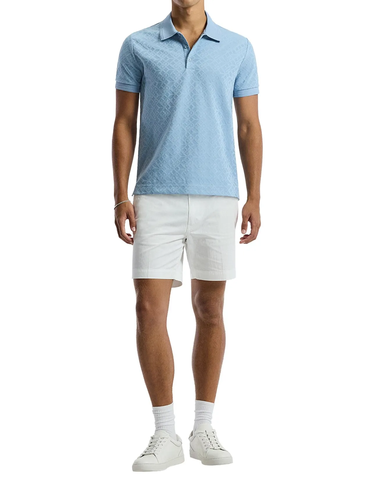 Solid Monogram Polo