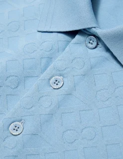 Solid Monogram Polo