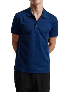 Solid Monogram Polo