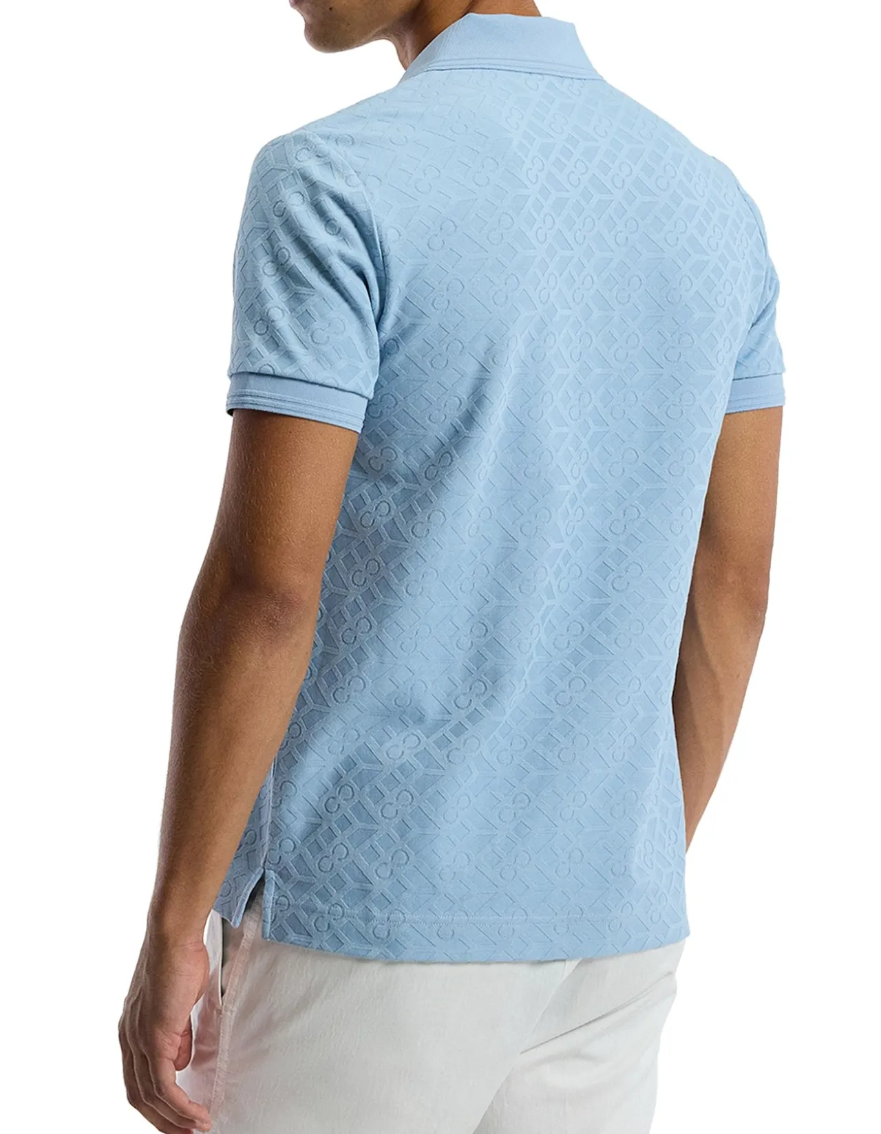 Solid Monogram Polo
