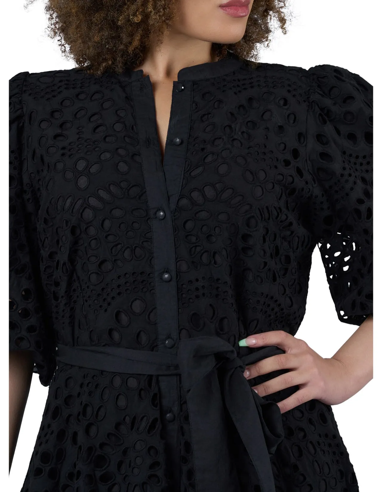 SOMETHING 4 OLIVIA-CLAUDIA BRODERIE DRESS